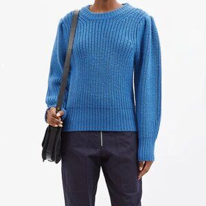Isabel Marant Etoile "Pleane" Sweater in Blue, size 38. Fits like a size small